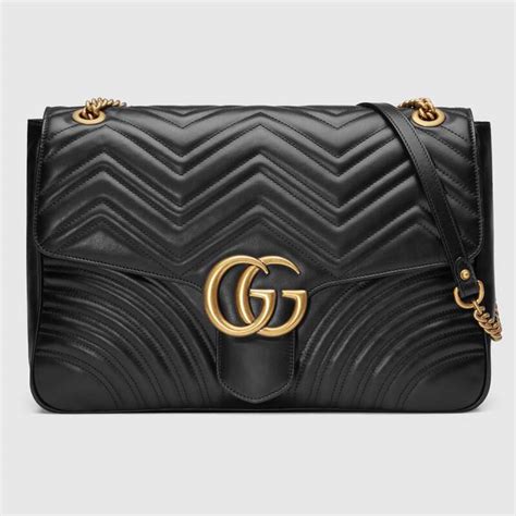 gucci marmont 26cm review|gg marmont large shoulder bag.